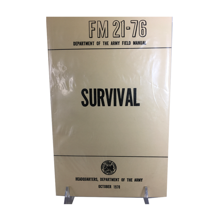 Survival FM 21-76 (Department of the Army Field Manual)