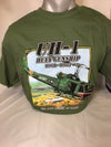 UH-1 Huey Helicopter T-Shirt