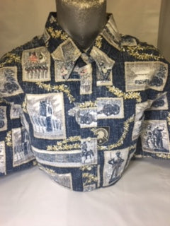 West Point Society of Hawaii Men’s Aloha Shirt