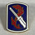 198th Infantry Brigade Pin