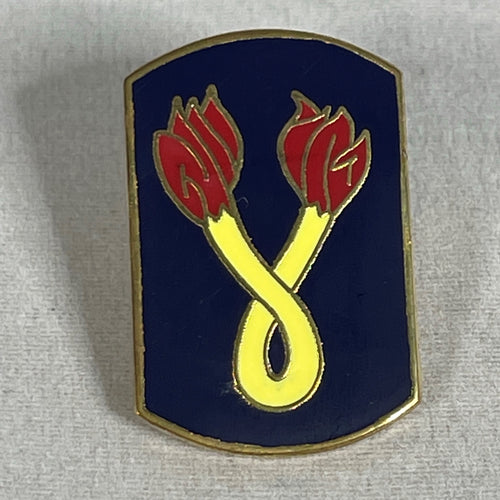 196th Infantry Brigade Pin