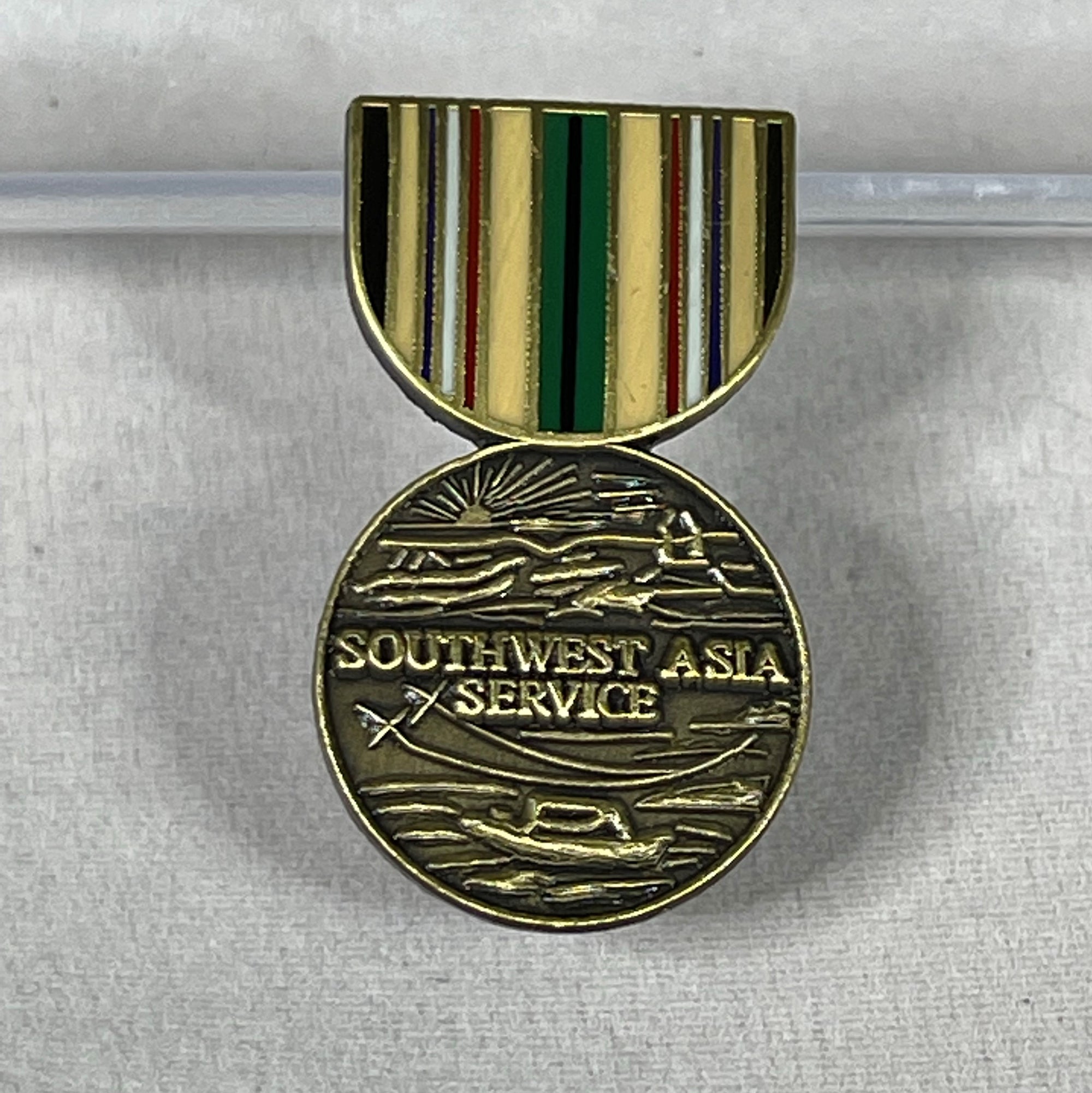 Southwest Asia Service Medal Pin