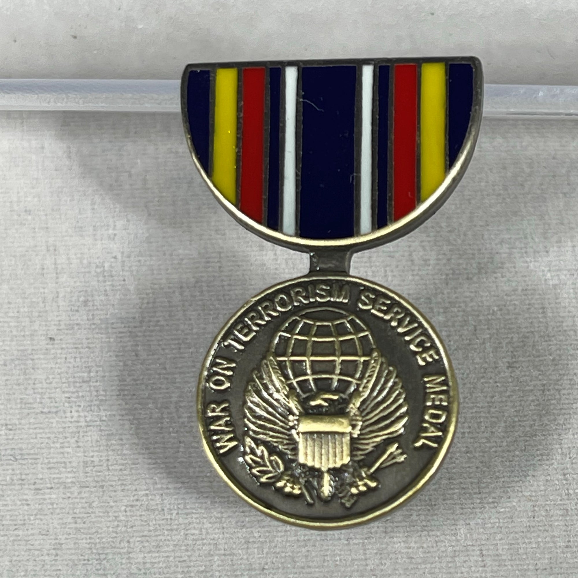War on Terrorism Service Medal Pin