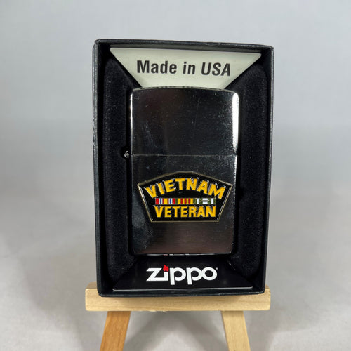 Vietnam Veteran Patch Lighter