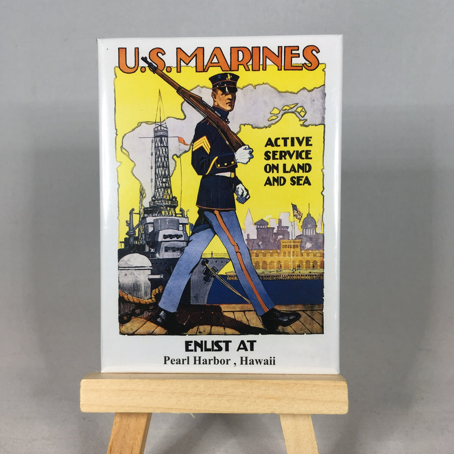 U.S. Marines Enlist Pearl Harbor Magnet