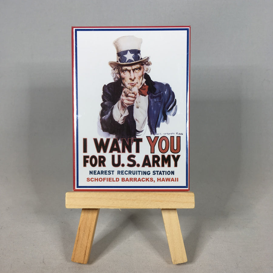 Uncle Sam Wants You Magnet