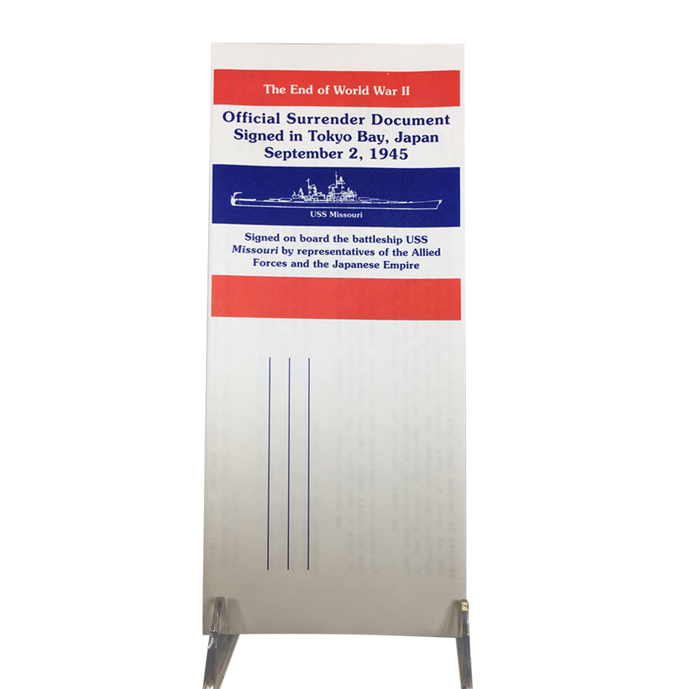 WWII Surrender Document